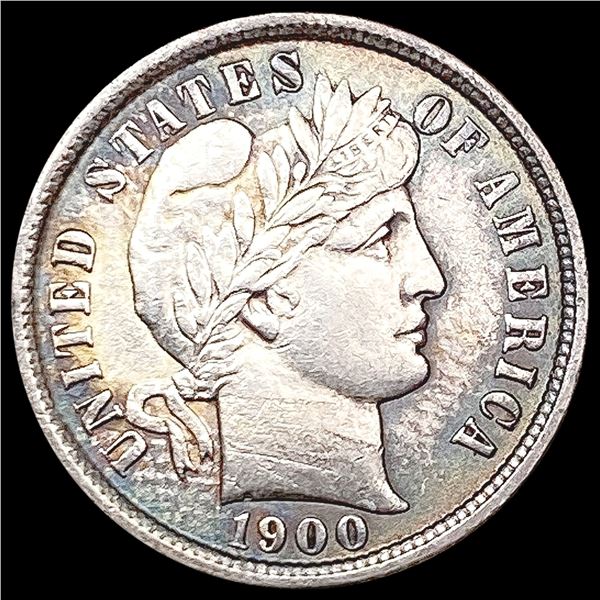 1900 Barber Dime CLOSELY UNCIRCULATED