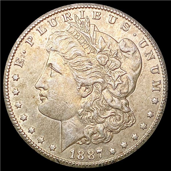 1887-S Morgan Silver Dollar CLOSELY UNCIRCULATED