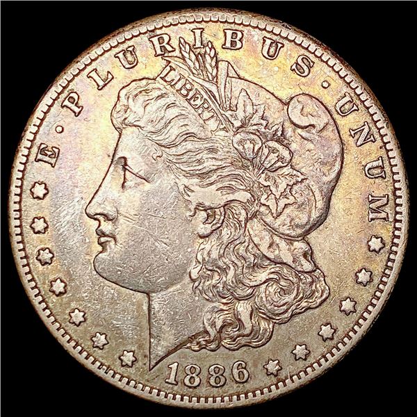 1886-S Morgan Silver Dollar NEARLY UNCIRCULATED