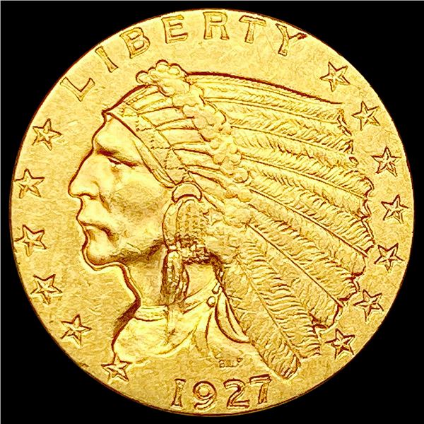1927 $2.50 Gold Quarter Eagle UNCIRCULATED
