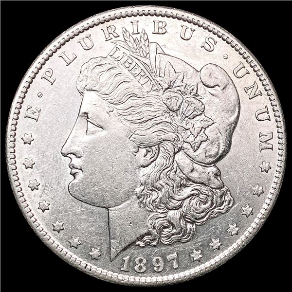 1897-S Morgan Silver Dollar CLOSELY UNCIRCULATED