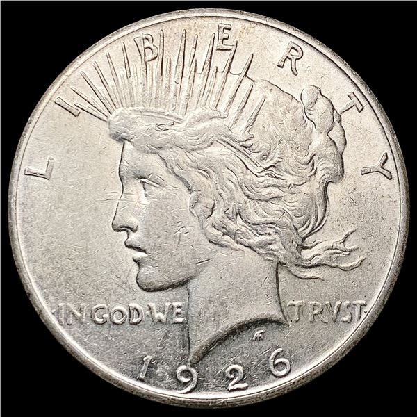 1926-S Silver Peace Dollar CLOSELY UNCIRCULATED