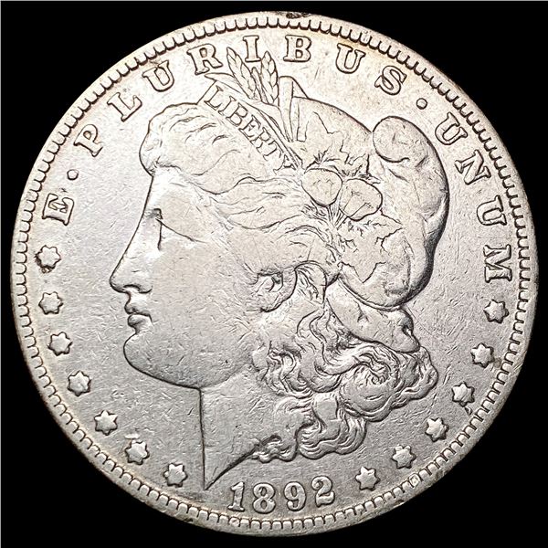 1892-O Morgan Silver Dollar LIGHTLY CIRCULATED