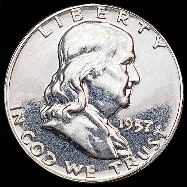 1957 Franklin Half Dollar CHOICE PROOF