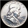 Image 1 : 1957 Franklin Half Dollar CHOICE PROOF