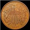 Image 1 : 1865 Two Cent Piece CLOSELY UNCIRCULATED