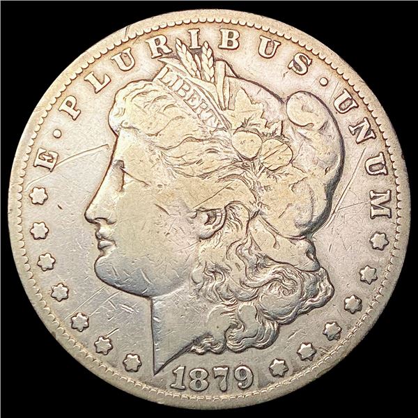 1879-CC Morgan Silver Dollar LIGHTLY CIRCULATED