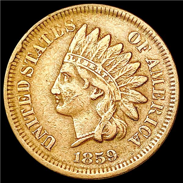 1859 Indian Head Cent NEARLY UNCIRCULATED