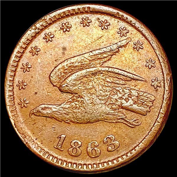 1863 Flying Eagle Cent NICELY CIRCULATED