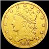 Image 1 : 1836 $5 Gold Half Eagle NICELY CIRCULATED