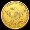 Image 2 : 1836 $5 Gold Half Eagle NICELY CIRCULATED