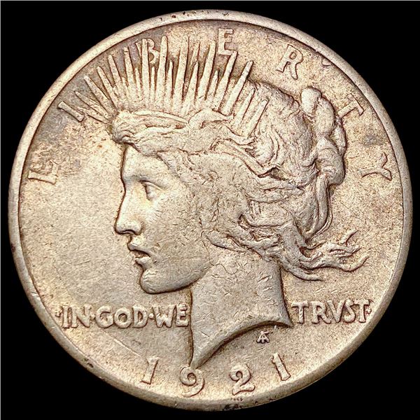1921 Silver Peace Dollar LIGHTLY CIRCULATED