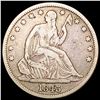 1843 Seated Liberty Half Dollar LIGHTLY CIRCULATED