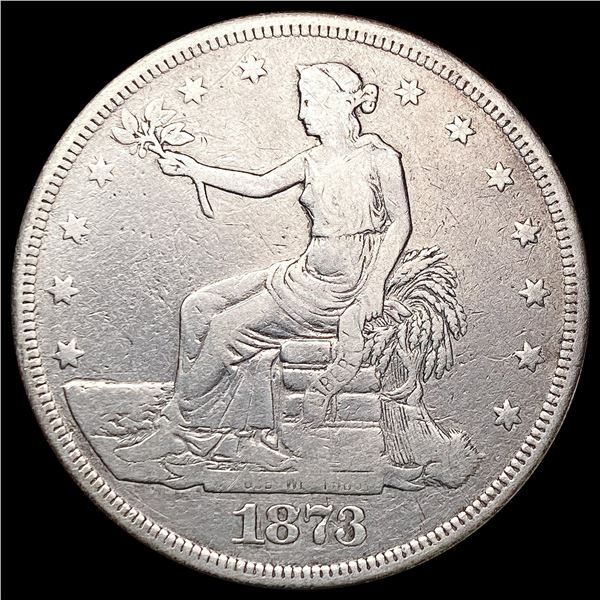 1873 Silver Trade Dollar NICELY CIRCULATED