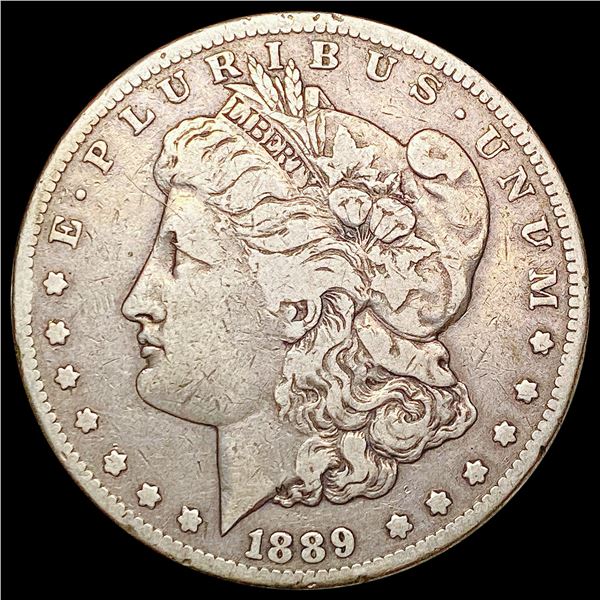 1889-CC Morgan Silver Dollar NICELY CIRCULATED