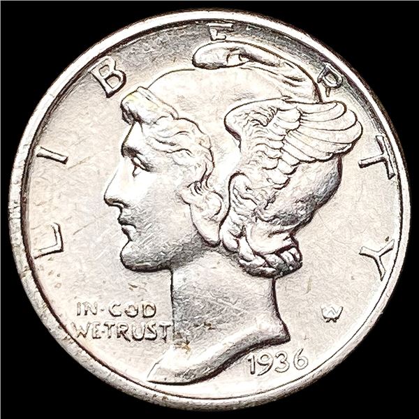 1936-D Mercury Dime UNCIRCULATED