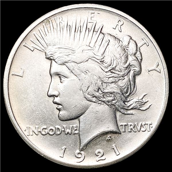 1921 Silver Peace Dollar CLOSELY UNCIRCULATED