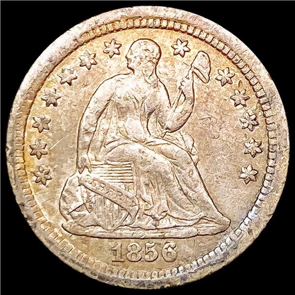 1856-O Seated Liberty Half Dime CLOSELY UNCIRCULATED