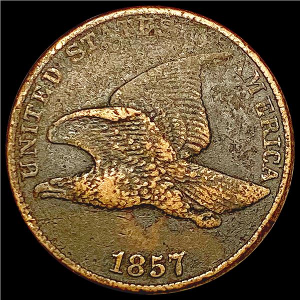 1857 Flying Eagle Cent LIGHTLY CIRCULATED