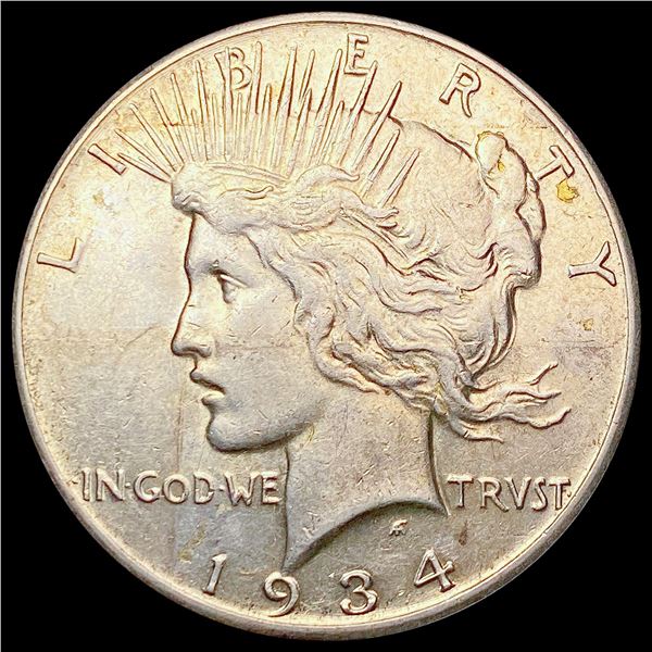 1934-S Silver Peace Dollar UNCIRCULATED