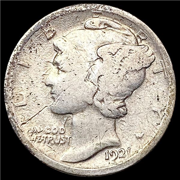 1921 Mercury Dime NICELY CIRCULATED