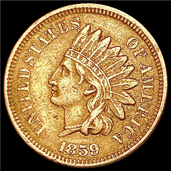 1859 Indian Head Cent CLOSELY UNCIRCULATED