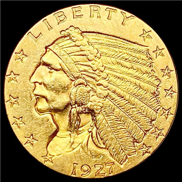 1927 $2.50 Gold Quarter Eagle UNCIRCULATED
