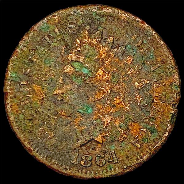 1864 Indian Head Cent NICELY CIRCULATED