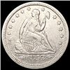 Image 1 : 1853 Arr./Rays Seated Liberty Quarter CLOSELY UNCIRCULATED