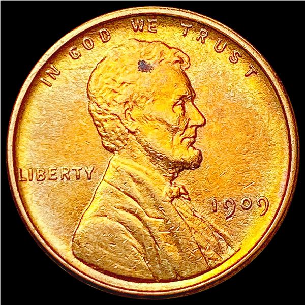 1909 Wheat Cent CHOICE AU