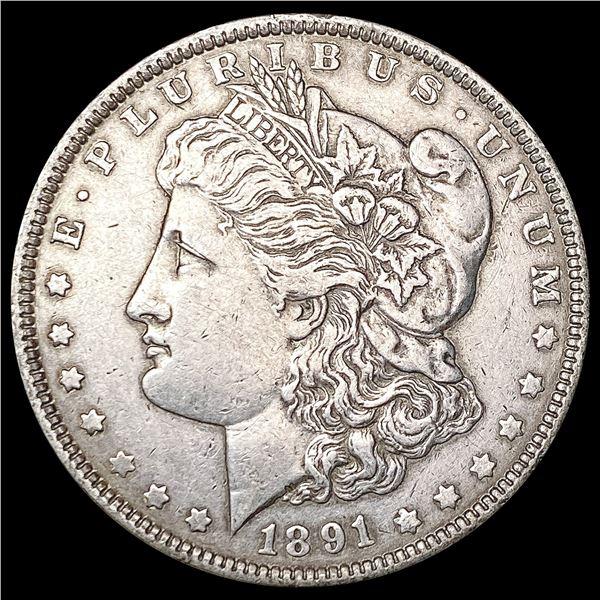 1891-O Morgan Silver Dollar CLOSELY UNCIRCULATED