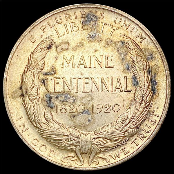 1920 Maine Half Dollar UNCIRCULATED