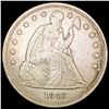 1842 Seated Liberty Dollar LIGHTLY CIRCULATED