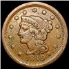 1849 Braided Hair Large Cent NEARLY UNCIRCULATED