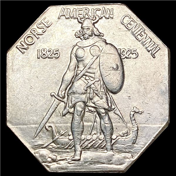 1925 Norse American Medal-Thick CHOICE BU