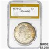 Image 1 : 1878-CC Morgan Silver Dollar PGA MS65
