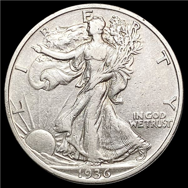 1936-S Walking Liberty Half Dollar CLOSELY UNCIRCULATED