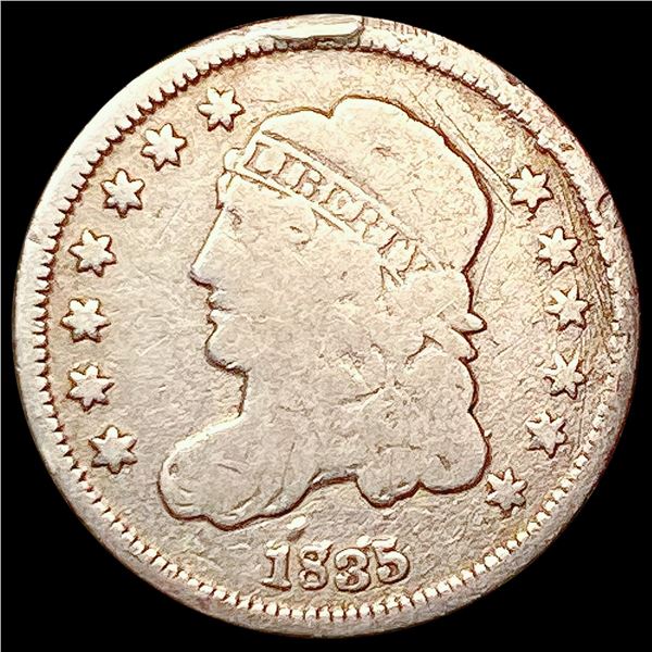 1835 Capped Bust Half Dime NICELY CIRCULATED