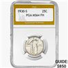 Image 1 : 1930-S Standing Liberty Quarter PGA MS64 FH