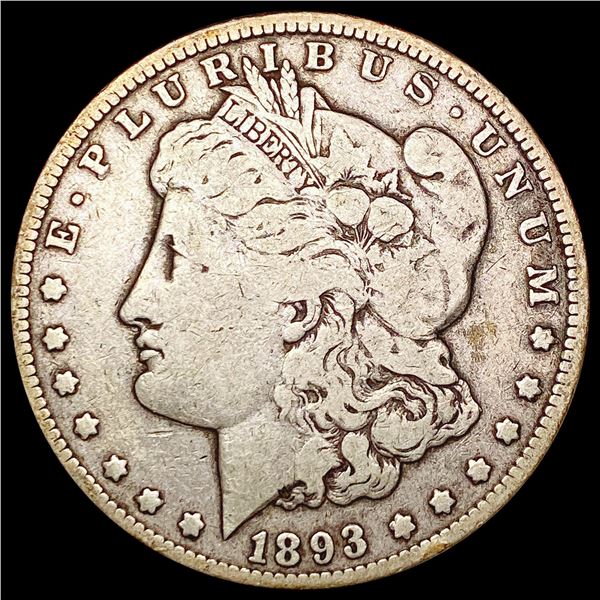 1893-O Morgan Silver Dollar LIGHTLY CIRCULATED