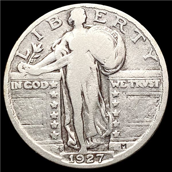 1927-S Standing Liberty Quarter LIGHTLY CIRCULATED