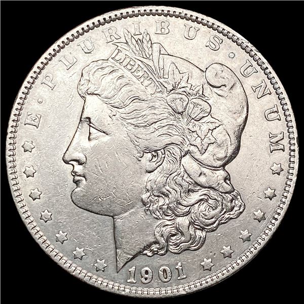 1901 Morgan Silver Dollar CLOSELY UNCIRCULATED
