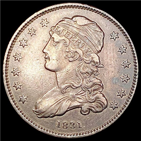1831 Capped Bust Quarter NEARLY UNCIRCULATED