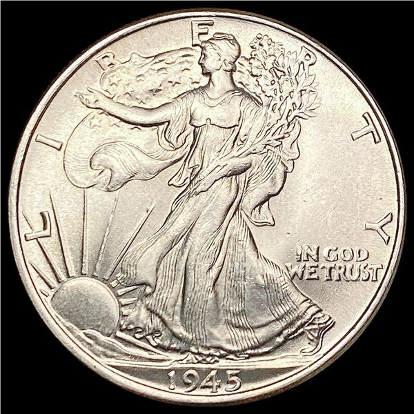 1945 Walking Liberty Half Dollar CHOICE BU