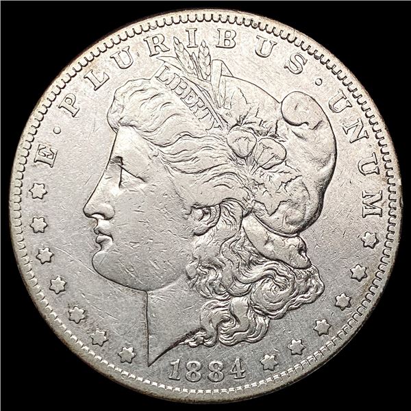 1884-S Morgan Silver Dollar CLOSELY UNCIRCULATED