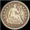 1853 Arr. Seated Liberty Half Dime LIGHTLY CIRCULATED