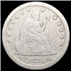 Image 1 : 1876-CC Seated Liberty Quarter NICELY CIRCULATED