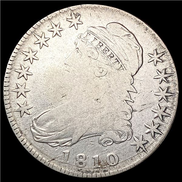 1810 Capped Bust Half Dollar NICELY CIRCULATED