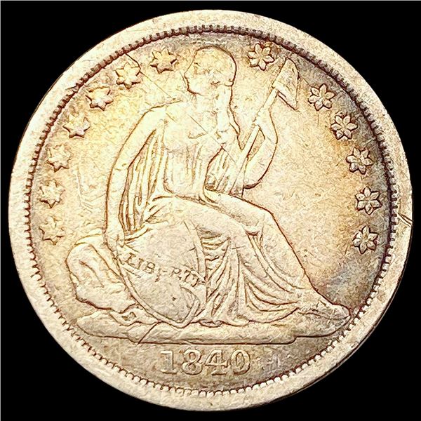 1840 Seated Liberty Dime LIGHTLY CIRCULATED