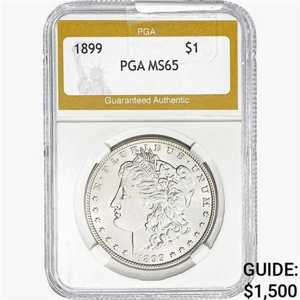 1899 Morgan Silver Dollar PGA MS65